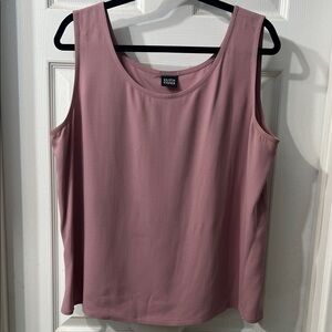 Eileen Fisher 100% Silk Tank Top – Blush Pink Size L/XL